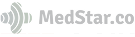 Logo MedStar.co – strona internetowa dla usług medycznych i opieki zdrowotnej online
